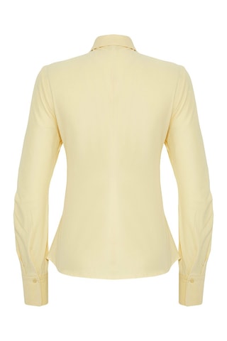 Camisa slim - Amarillo