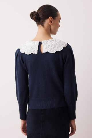 Pull - Blanc et bleu