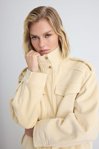 Bomber oversize - Beige