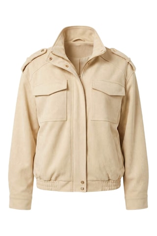 Bomber oversize - Beige