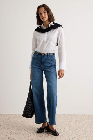 Jeans straight - Blu