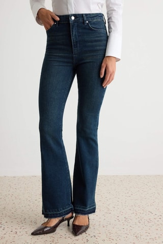 Jeans flare - Blu scuro