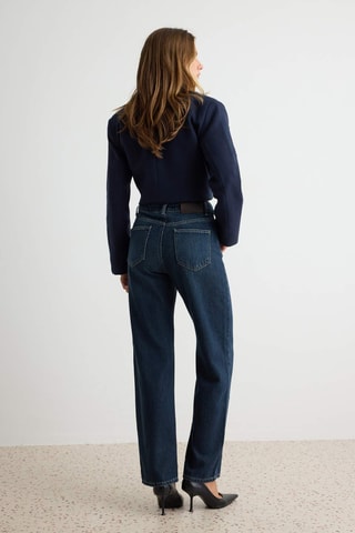 Jeans straight - Blu scuro
