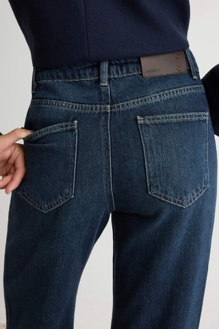 Jeans straight - Blu scuro