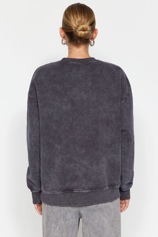 Felpa tie and dye - Grigio - Grigio