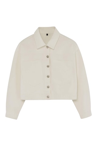 Giacca in jeans - Ecrù