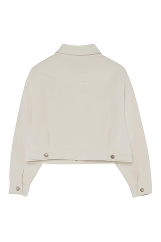 Giacca in jeans - Ecrù