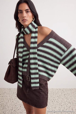 Cardigan - Marrone