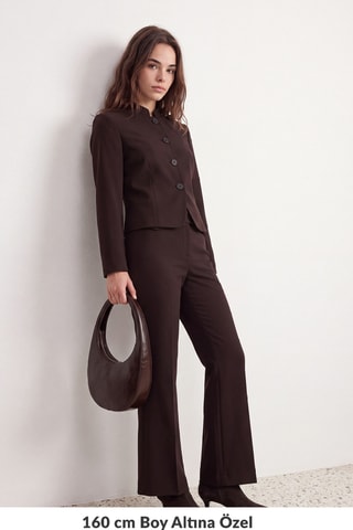 Pantaloni - Marrone scuro
