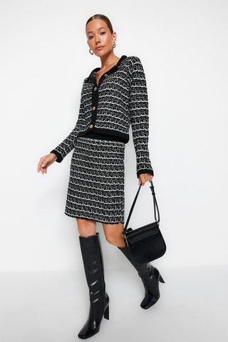 Pull et jupe - Noir