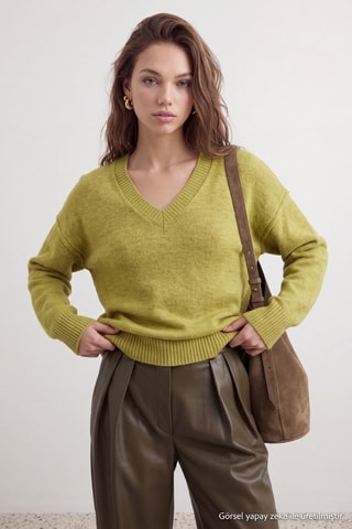 Pull - Vert foncé
