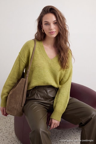 Pull - Vert foncé