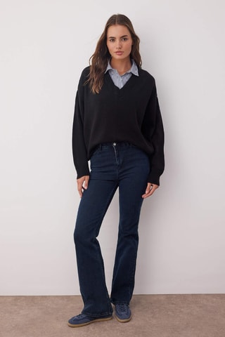 Maglia loose - Nero