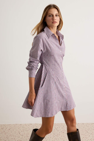 Vestido camisero - Multicolor