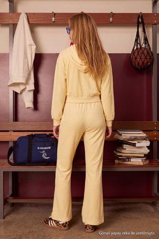Top y leggings - Amarillo claro