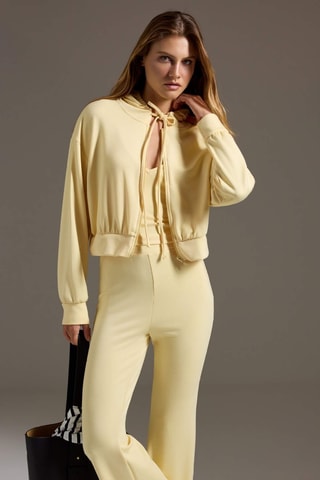 Top y leggings - Amarillo claro