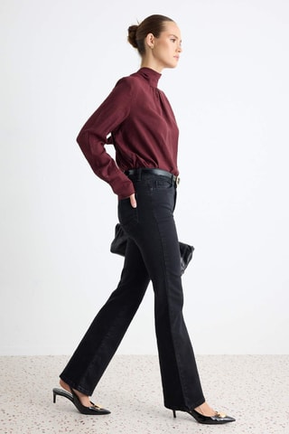 Jeans flare - Nero