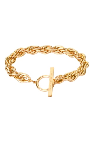 Coffret montre à quartz en acier et diamant et bracelet en acier