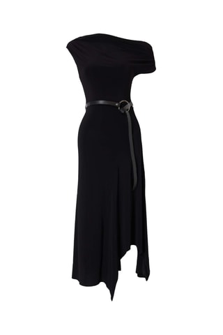 Vestido midi - Negro