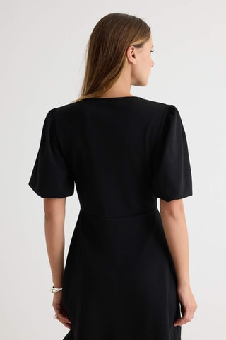 Vestido trapecio - Negro