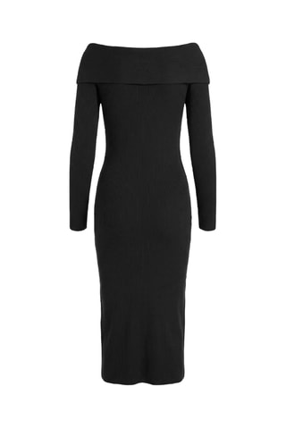Vestido recto - Negro