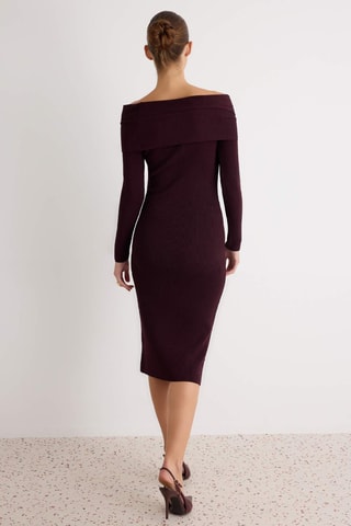 Vestido recto - Violeta
