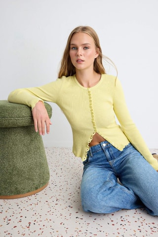 Cárdigan - Amarillo
