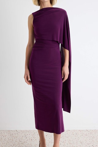 Vestido midi - Violeta