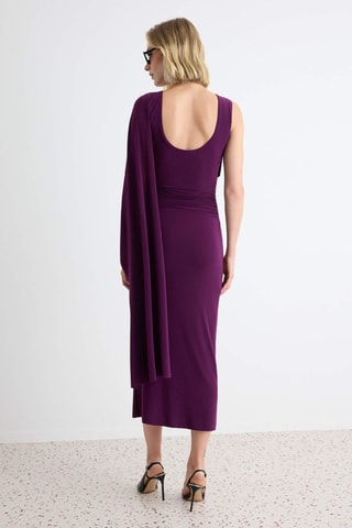 Vestido midi - Violeta