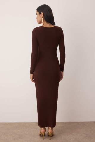 Vestido - Marrón