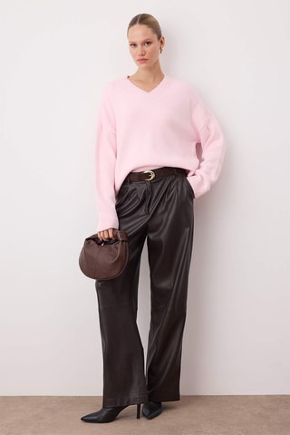 Jersey regular fit - Rosa