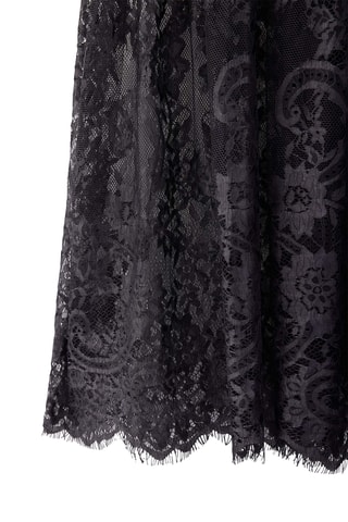 Vestido efecto doble prenda - Gris oscuro