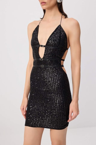 Vestido de tubo - Negro
