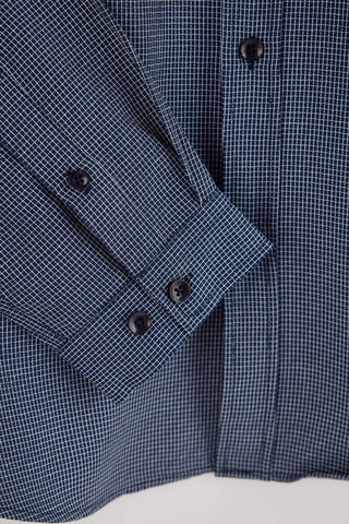 Camisa regular fit - Azul marino