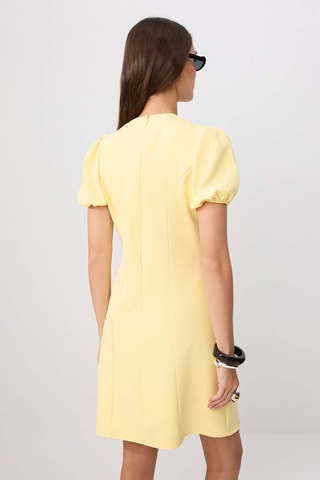 Vestido recto - Amarillo