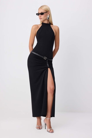 Vestido largo - Negro