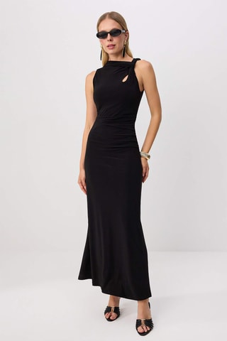 Vestido largo - Negro