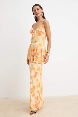 Vestido largo - Amarillo