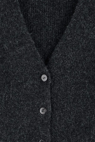 Cárdigan regular fit - Gris oscuro
