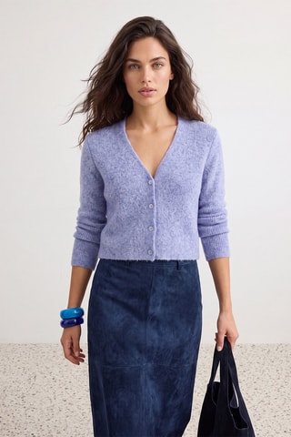 Cárdigan regular fit - Azul