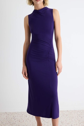 Vestido midi - Violeta