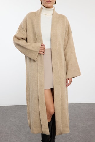 Cárdigan largo - Beige