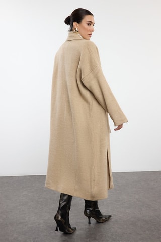 Cárdigan largo - Beige