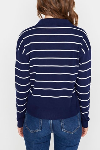 Jersey - Azul y blanco