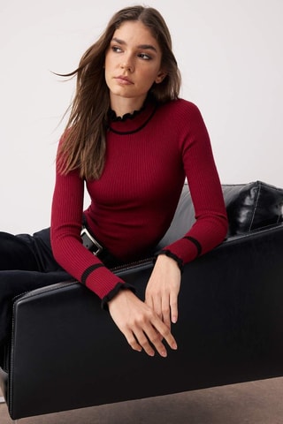 Jersey - Negro y rojo