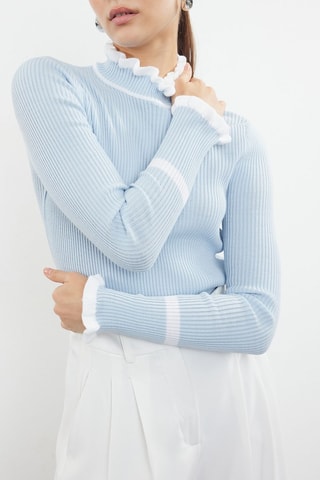 Jersey - Blanco y azul