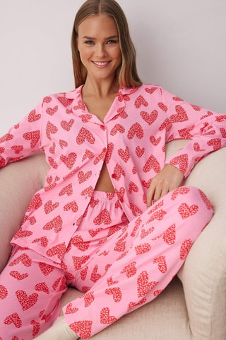 Pijama - Rojo y rosa