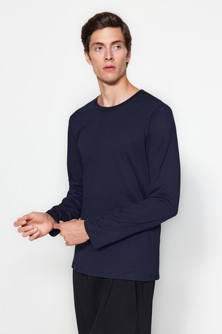 3 camisetas regular fit - Azul y negro