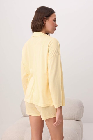 Pijama de 3 prendas - Amarillo