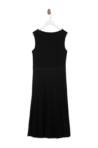 Vestido midi - Negro